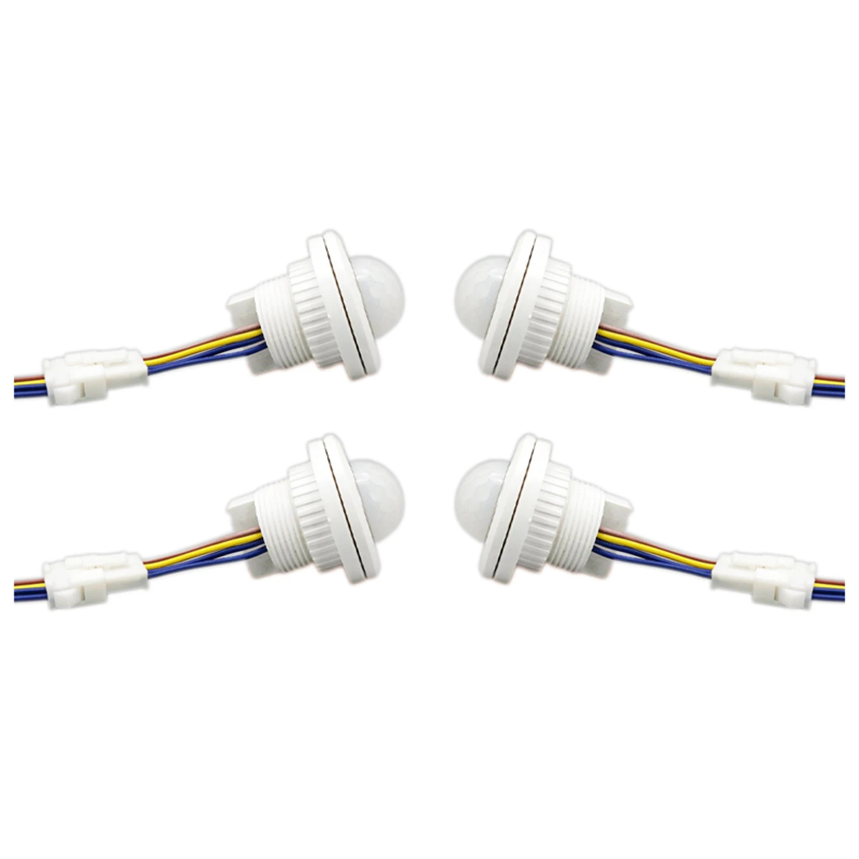 

A64K 4X Mini PIR Infrared Motion Sensor Detection 220V Adjustable Time Infrared Automatic LED Light Witch