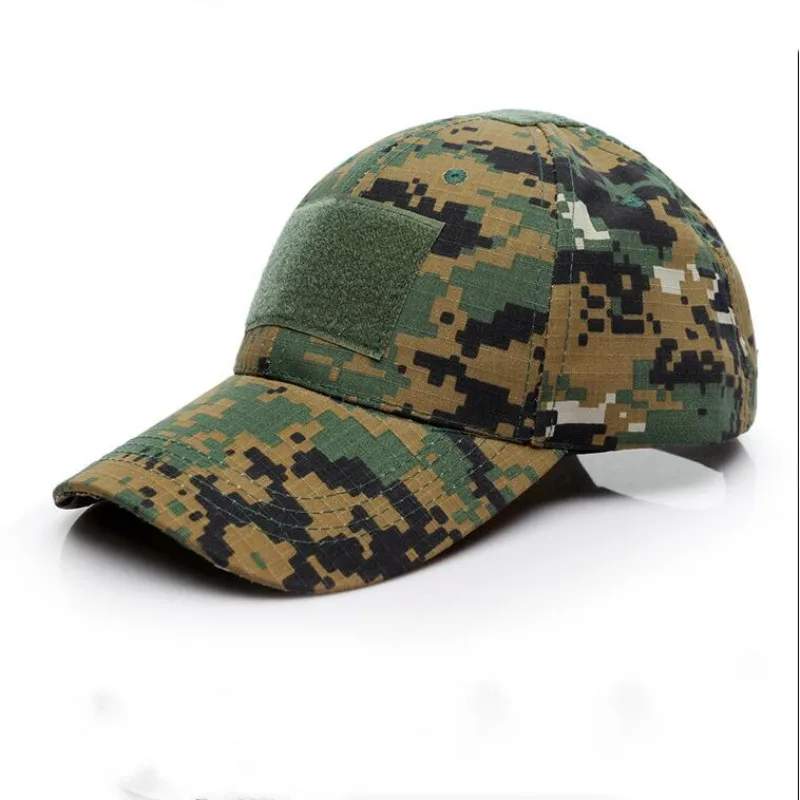 Esporte ao ar livre snap back caps camuflagem chapéu safari acampamento tático militar do exército caça caps para homens adulto roupas de caça