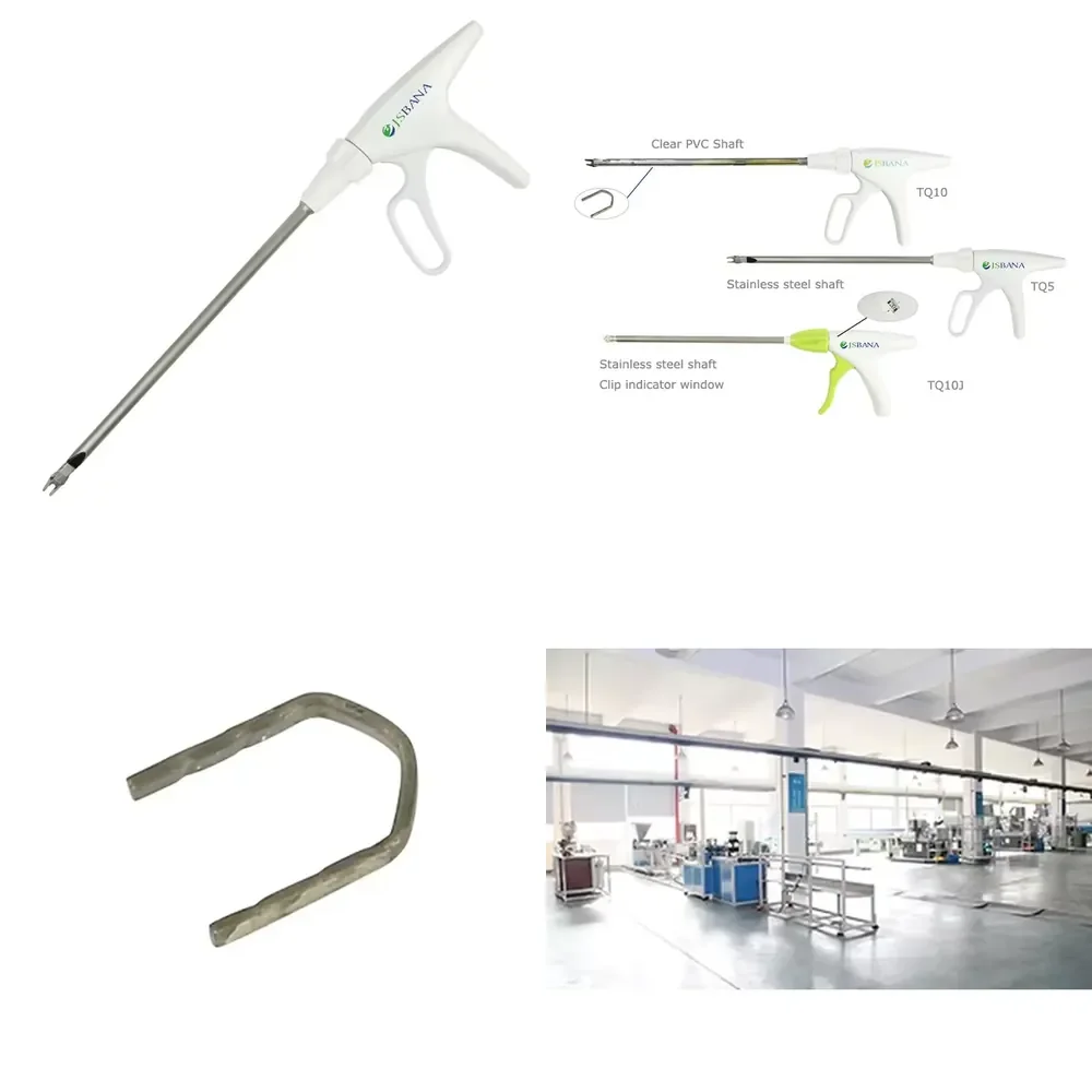 

2026 Endoscopic Disposable Titanium Clip Applier Endo Applicator TQ5 5mm with Counter