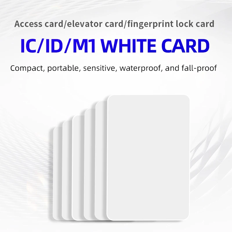 

Amiibo215 White card smart IC card 10 pieces, Suitable for all kinds of elevator card, Fingerprint lock card