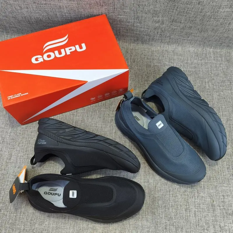 Fashion Thick Sole Outdoor Hiking Shoes Professional Wide Foot Sports Running Shoes Jogging Fitness Training Shoes