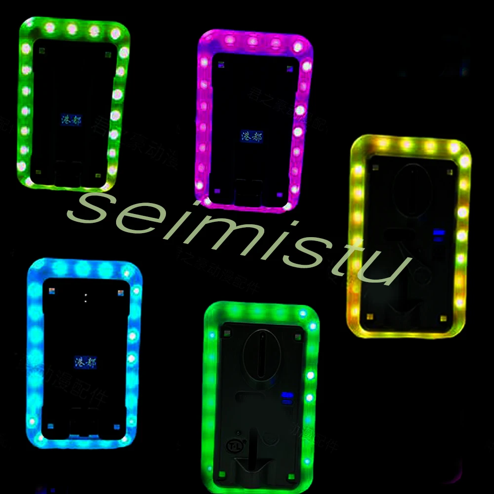 Coin acceptor LED Colorful LED Frame Decorative Panel Upgrade DIY  Vending Machine Parts Lamp Holder Pinball Arcade Game