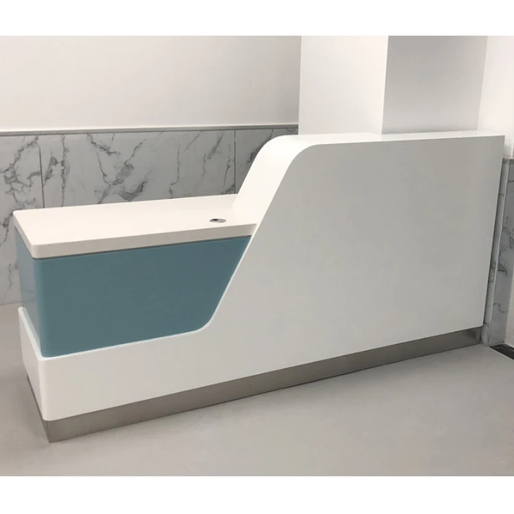 

Modern Clinic Doctor Office Customized Front Reception Desk Hospital Reception Desk