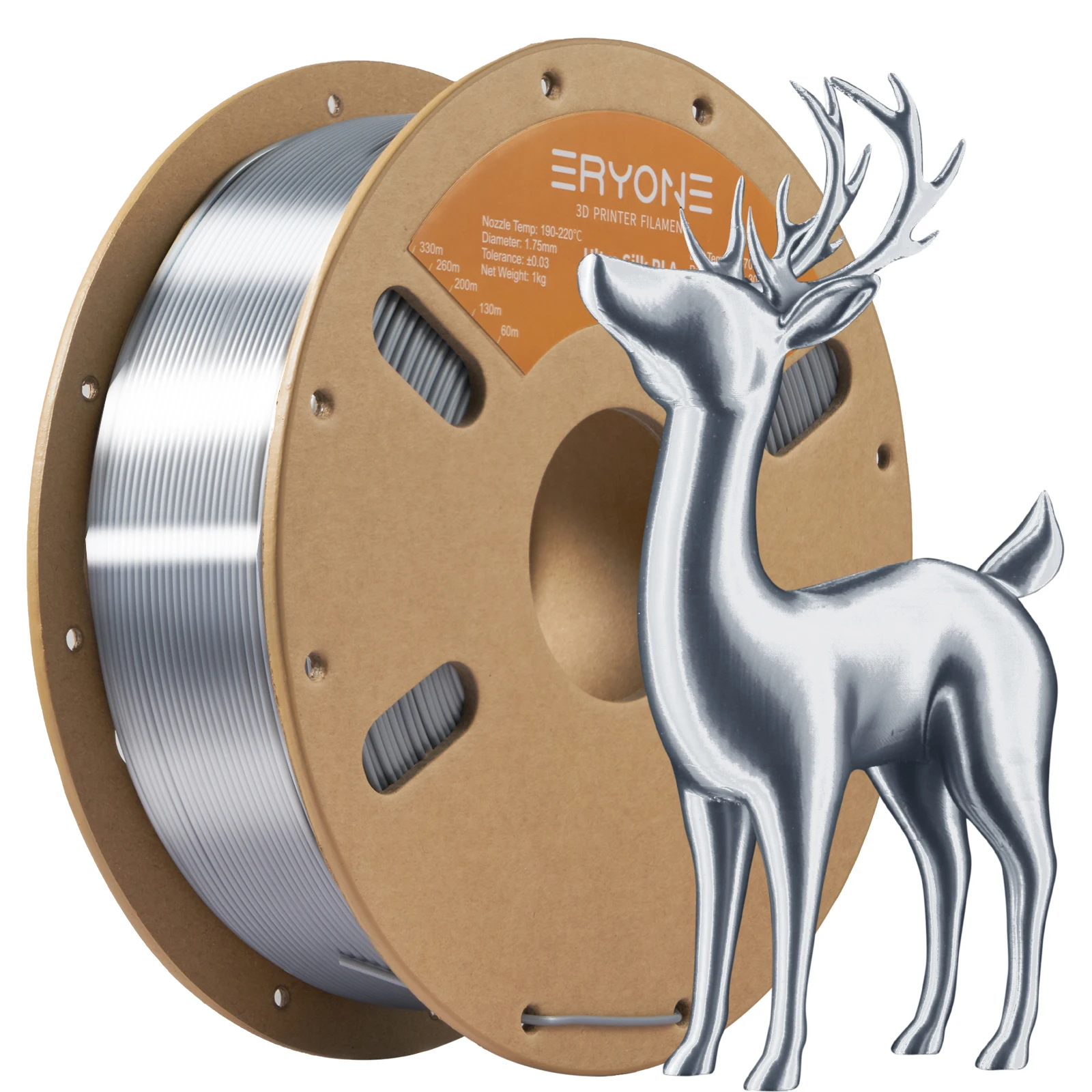 Eryone Promotie Nieuwe Collectie Ultra SILK PLA Filament 3D Afdrukken 1/3/5/10KG 1.75mm Voor 3D Printer Hoge Kwaliteit Snelle levering