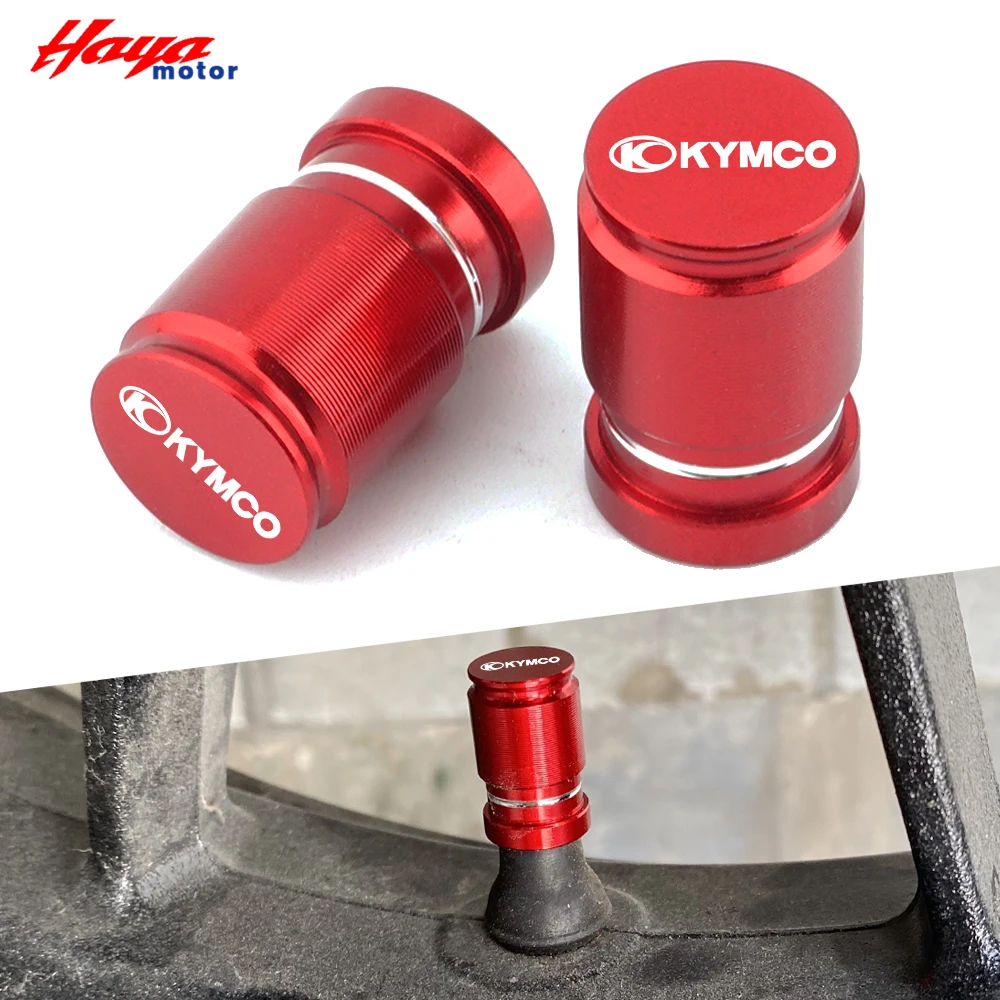 

For KYMCO Xciting 250 300 400 AK550 CT250 CT300 S400 DOWNTOWN Motorcycle Tire Valve Stem Covers Tyre Caps Plug Accessories