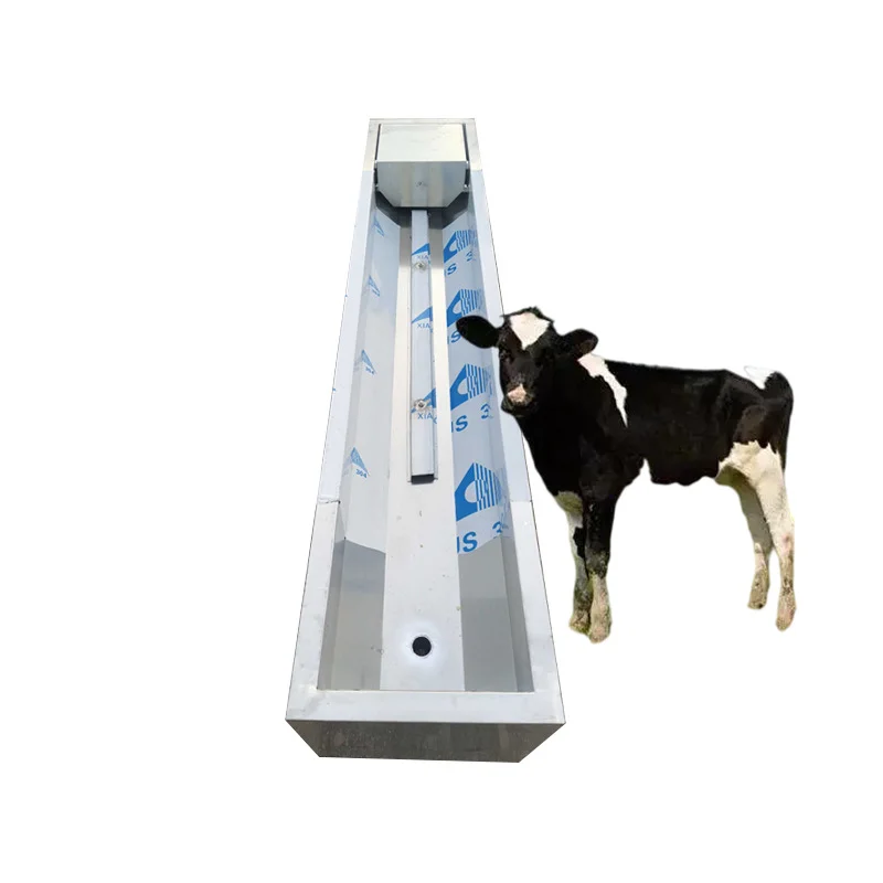 304 stainless steel bovine water dispenser for electric heating in livestock farms