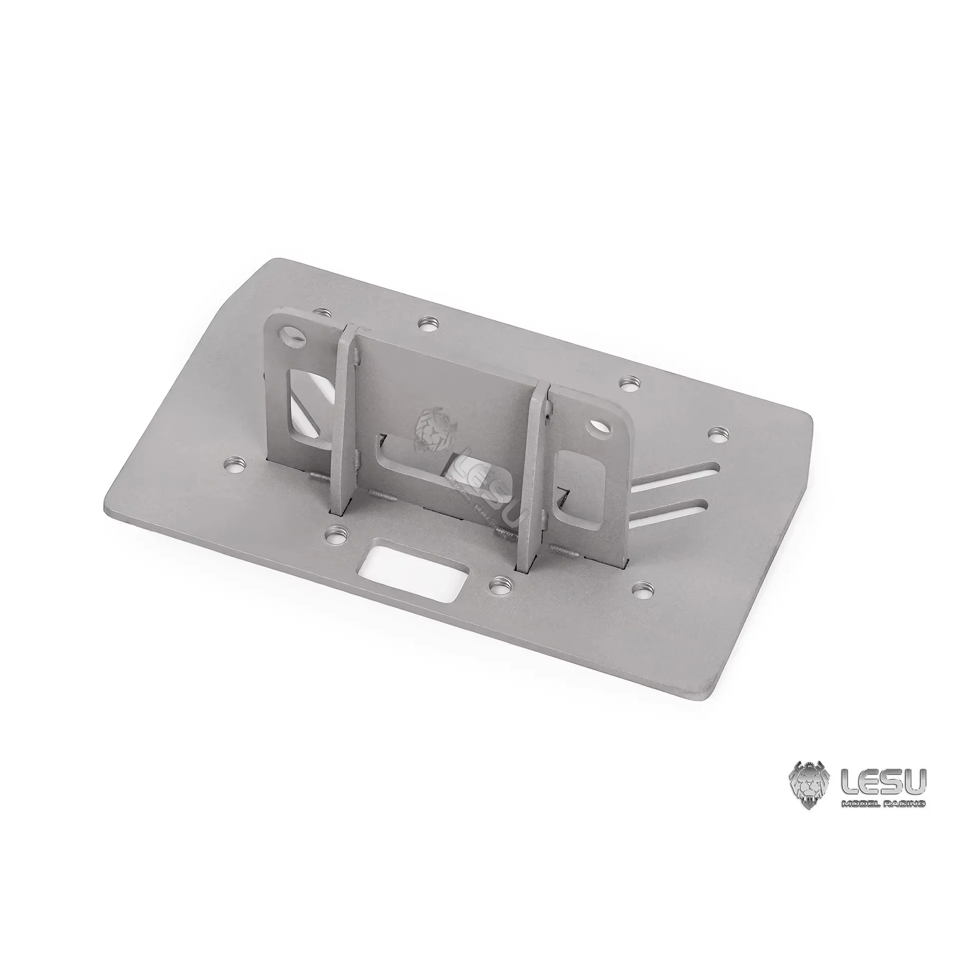 LESU Teile Metall-Fronthalterungen für Hydraulische Stützbeine 1/14 DIY RC Roll-on Roll-off Muldenkipper 3363 3348 TGS Kranwagenmodell – Detail 14