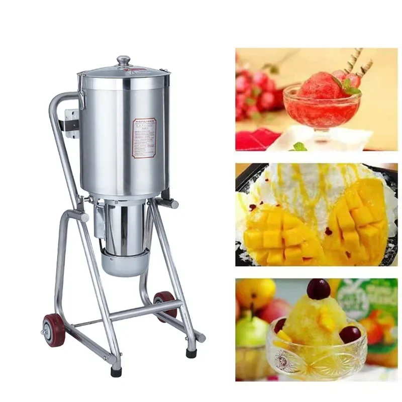 30 Liter Commerciële Grote Smoothiemachine, Ijsbreker, Geschaafde Ijsmachine, Blender, Milkshake Mung Bonenijs