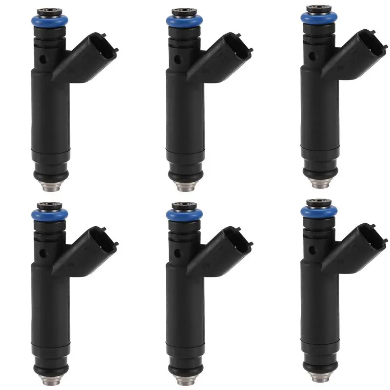 6 inyectores de combustible XF2E-C4B XF2EC4B nuevos para Ford Mustang Windstar 1999-2004 3.8L 3.9L V6
