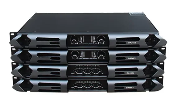 DA24K2 2 Channel Class D 1U Professional Stage Speaker Amplifiersubwoofer amplifier