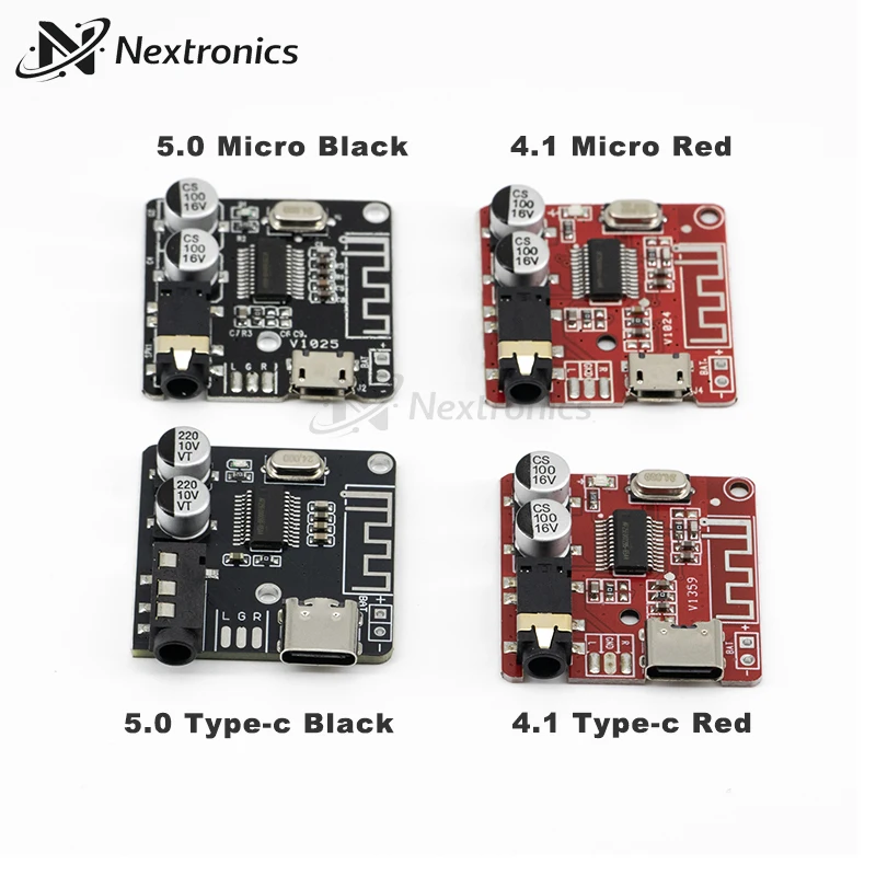 1/3/5PCS DIY Bluetooth Audio Receiver Board BT 4.1/5.0 MP3 Lossless Decoder Board Wireless Stereo Music Module DC3.7-5V