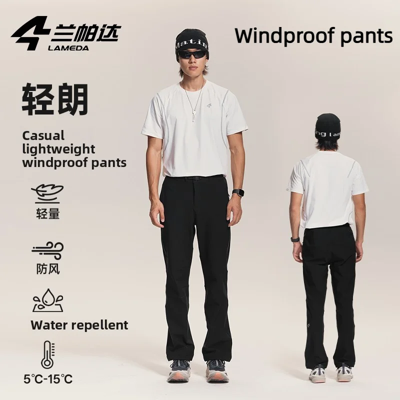 

Lameda Winter Cycling Clothing High Elasticity Men's Cycling Clothing Keep Warm Mtb Pants Adjustable Waistband Pant Legs Pants