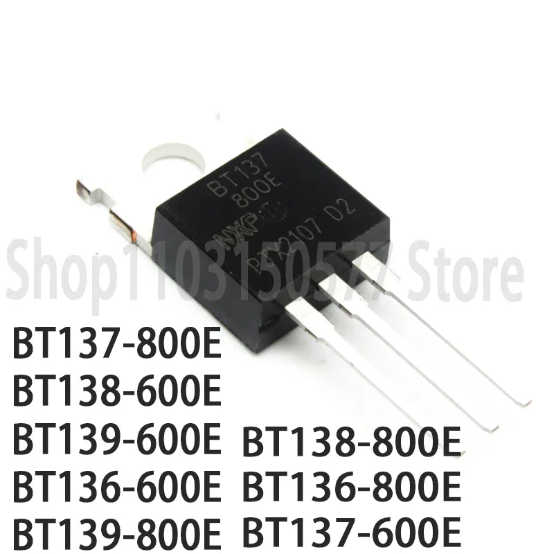 1piece BT137-800E BT138-600E BT139-600E BT136-600E BT139-800E BT138-800E BT136-800E BT137-600E-TO220