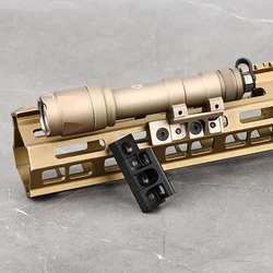 Luz exploradora táctica Surefir M300 M600 WADSN M340 M640, potente linterna compatible con M-LOK KeyMod, montaje en riel, accesorios Airsoft compensados