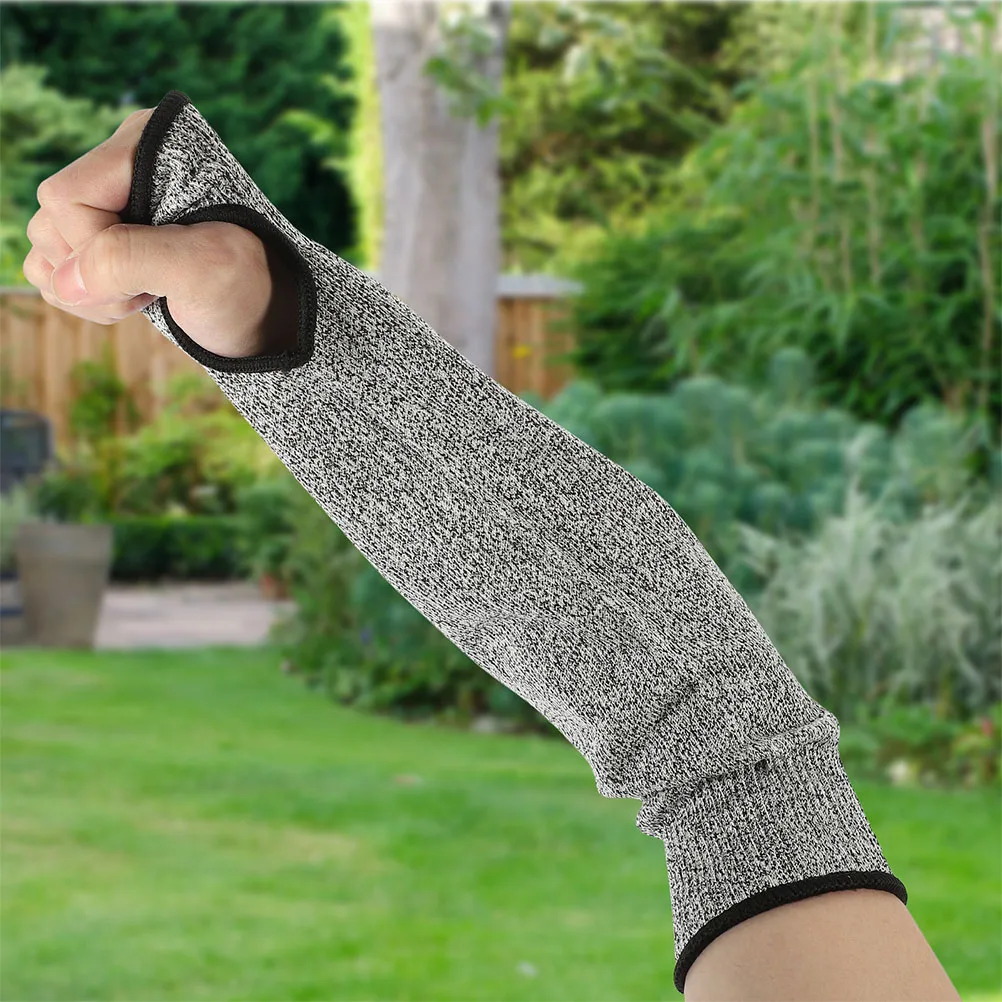 

2PCS Long Anti-cut Wrist Guards Durable Glass Arm Arm Protectors For Yard Work Protectors for Gardening Yard Work Forearm