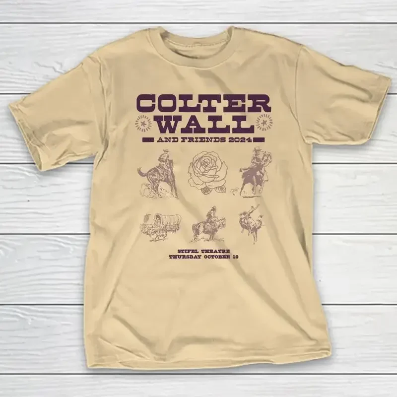 NEW Colter Wall and Friends Tour 2024 For Fan S to 5XL T shirt
