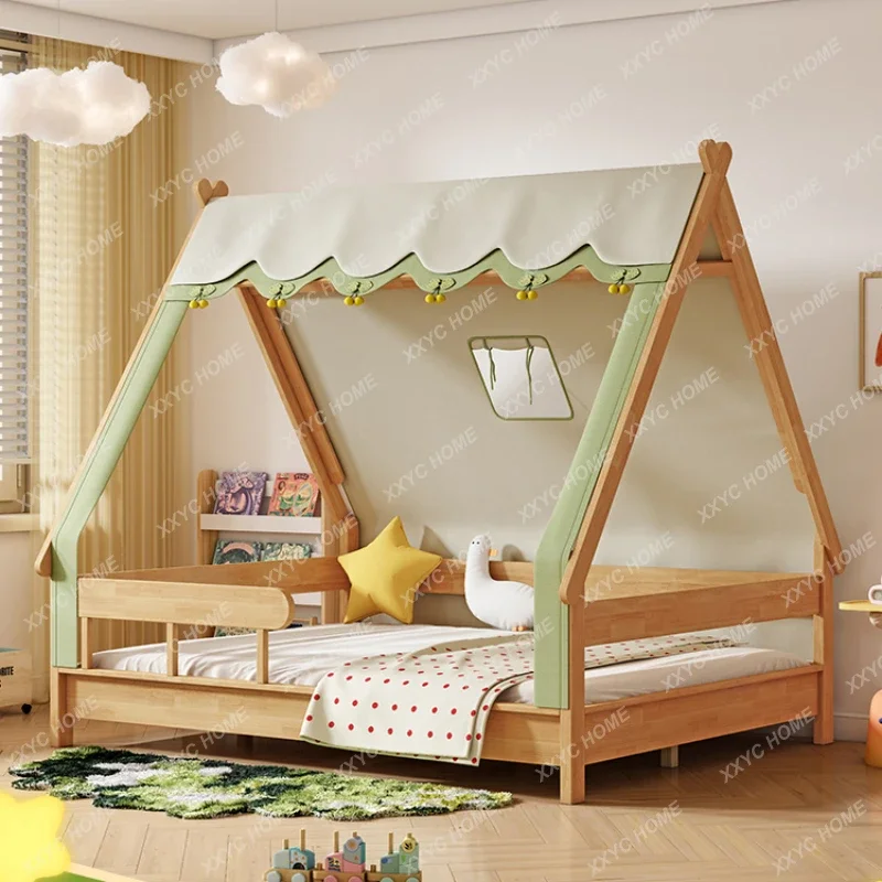 Drawers House Floor Children Beds Modern  Design Frame Children Beds Multifuncional Mueble Infantil Bedroom Furniture YQ50CB