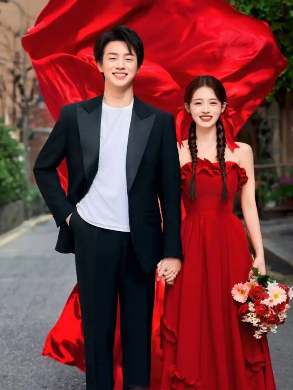 

New Korean Style Wedding Photography Couples Clothes Artistic Portrait Studio Photography Costume Traditional Chinese Wedding...