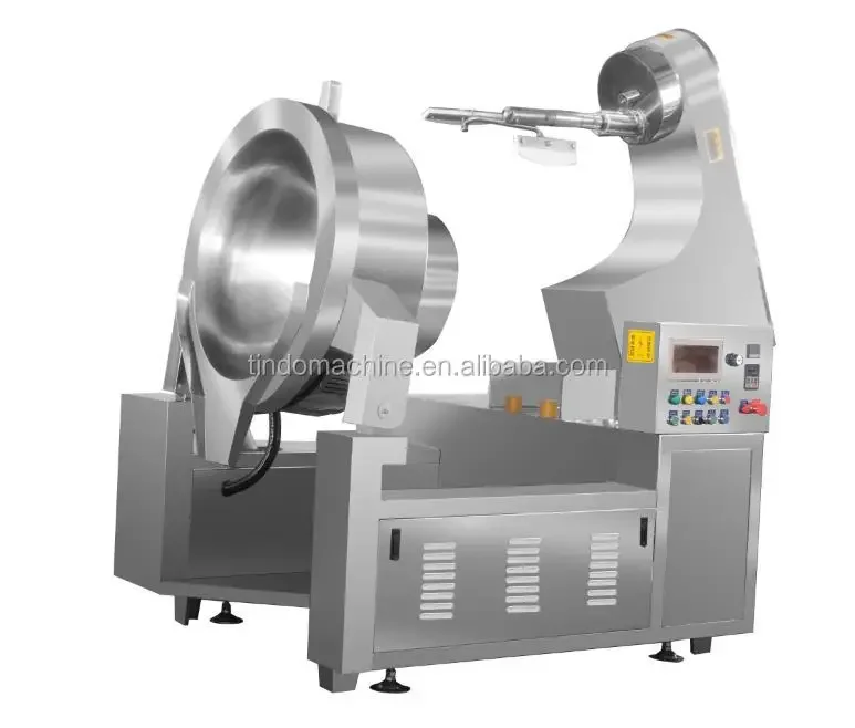 Automatic Halwa Making Machine High Viscosity Food Cooking Mixer Cooking Equipment,cooking Equipment Acceptable Adjustable 1 Set