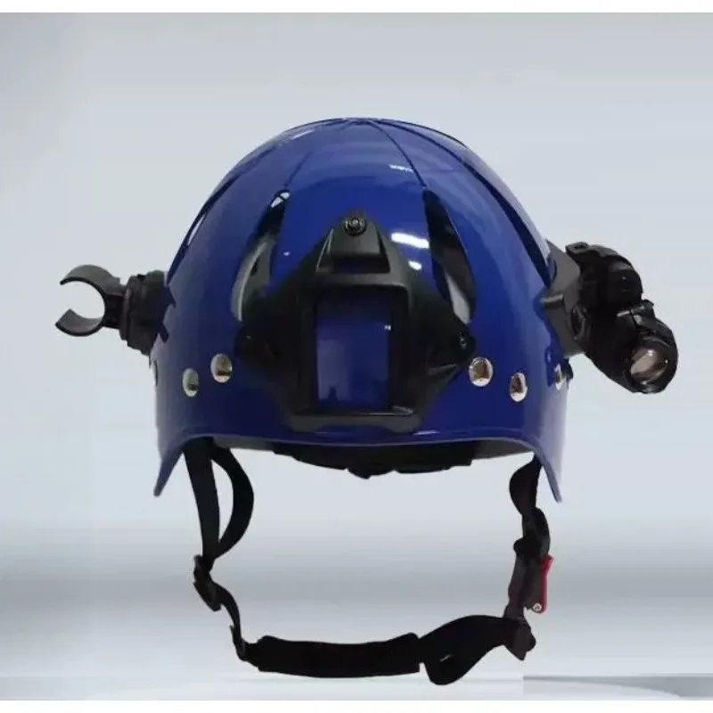 Diving helmet anti-impact thickened seawater corrosion resistance emergency fire multi-function tactical water rescue safety