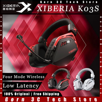 XIBERIA K03S Gaming Headphones Wireless Four Mode Connection Ai Noise Cancelling Microphone Customized Headset Pc Accessories