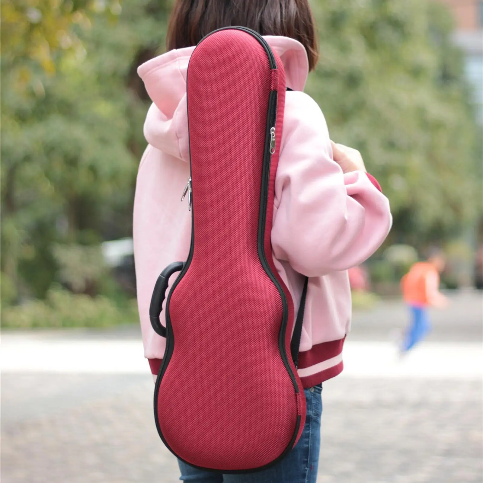 Ukulele Case Backpack for 21 inch Ukulele Carry Case for Outdoor Concert