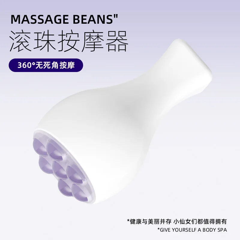 ลูกกลิ้งนวดหน้าคริสตัลแบบผงใหม่ ทำจากหยก สำหรับนวดหน้า คอ และลำตัว ช่วยยกกระชับผิว