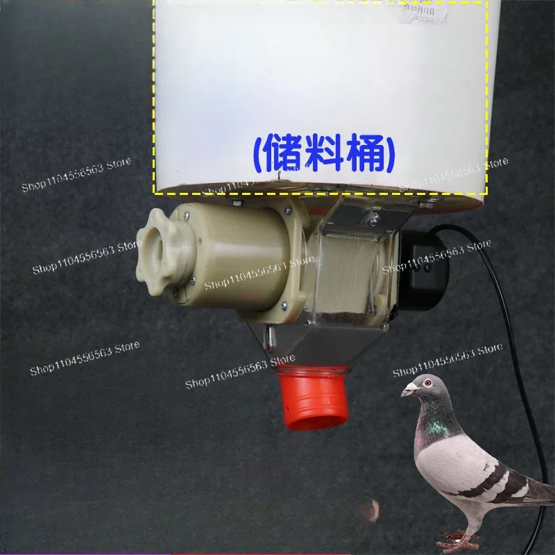 Переноска для курицы и утки, желоб для кормления голубей, таймер, автоматическое кормление, артефакт для курицы, принадлежности для голубей, посуда