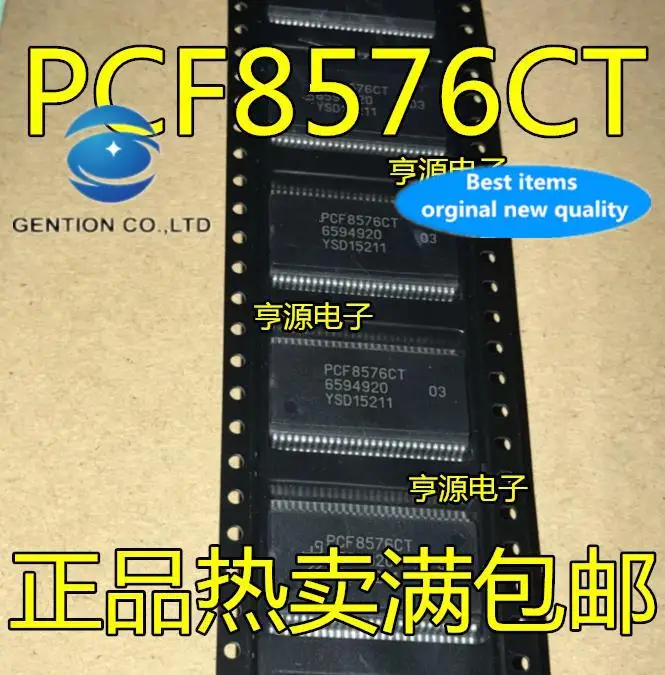 

10pcs 100% orginal new in stock PCF8576 PCF8576CT SMD SSOP56 display driver chip