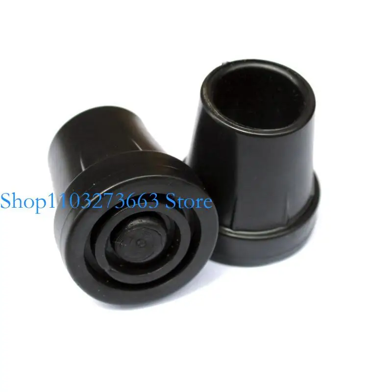

652F 4Pcs Nonslip Foot Cover Trekking Poles Cane Tip Protector Walking Pad Buffers Replacement Hikes Protector Caps Tip