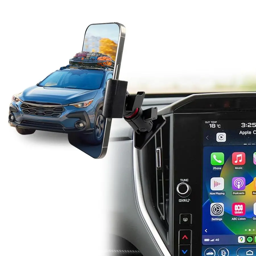 

Crosstrek Vent Phone Mount for 20242025 lmpreza 2026 Crosstrek Hybrid 20222025 WRX Accessories Aluminum Telescopic Air Vent Hold