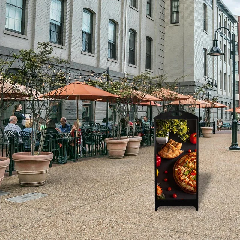 Cosun Portable Rechargeable Outdoor Digital Signage Ip65 Outdoor Digital Signage Mobile Powered Led Screen