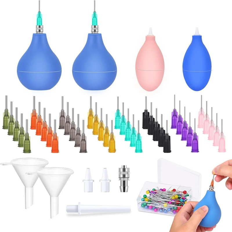 127Pcs Pottery Tools Ceramic Precision Applicators, Ceramic Glaze Squeeze Bottle Tools For Pottery Art Decoration Kit