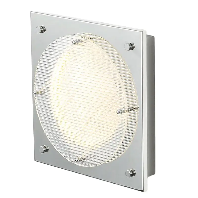 Multi-Function LED Retro Square Medieval Wall Lamp High-End Luxury Atmosphere Bedroom Lighting