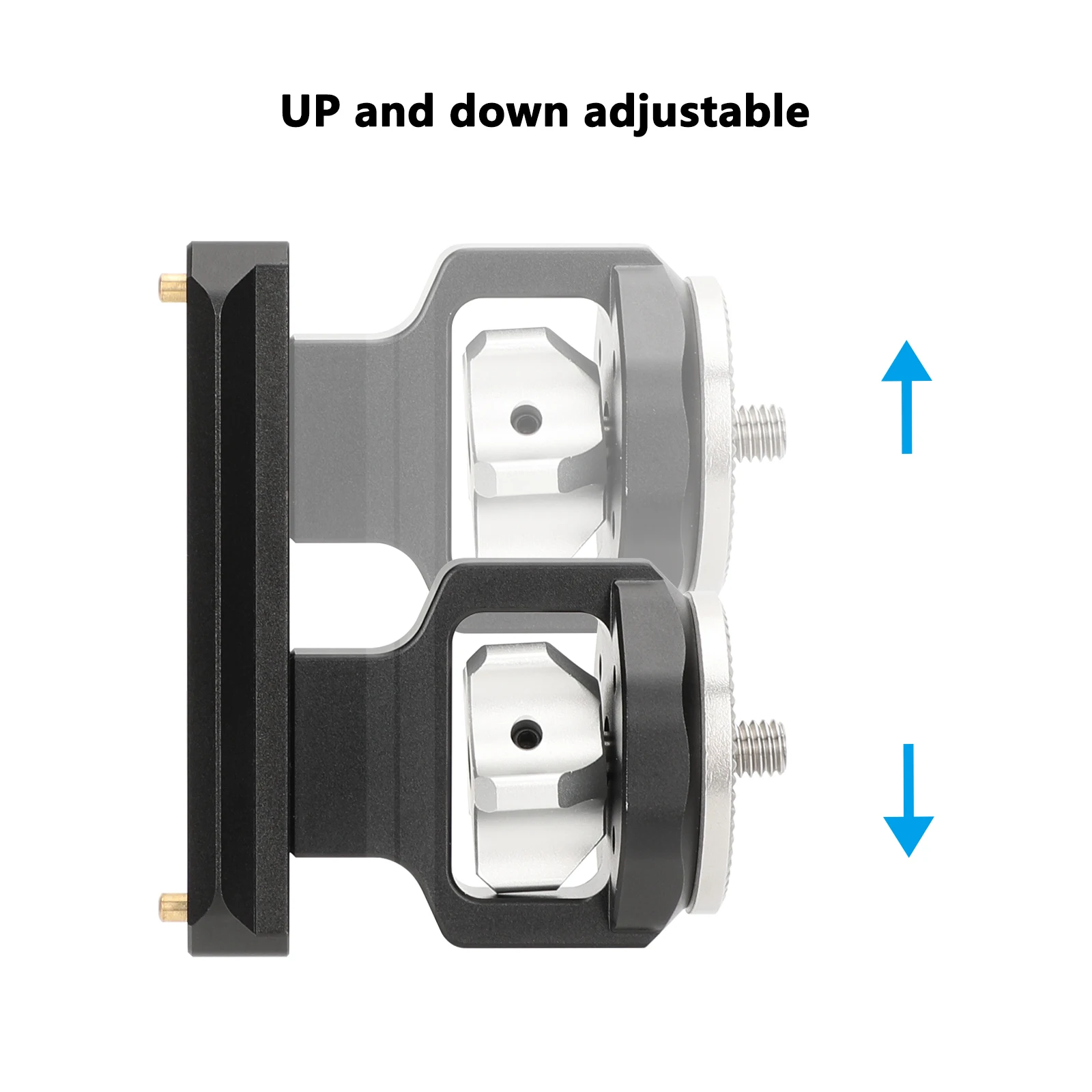 HDRIG ARRI-Style Rosette Extension to  Quick Release NATO Rail Mount For Camera Cage Rig Handgrip Supports NATO-Mount Accessorie