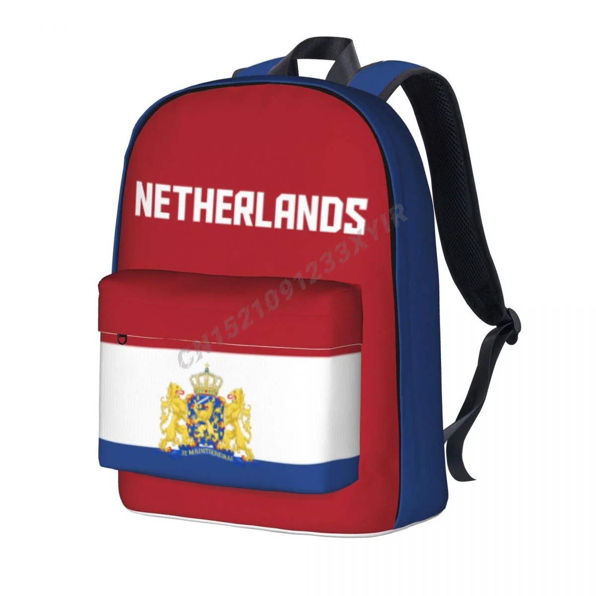 Unisex Backpack Netherlands Flag Netherlander Stitch Schoolbag Messenger Bag Case Laptop Travel Bag Mochila Gift