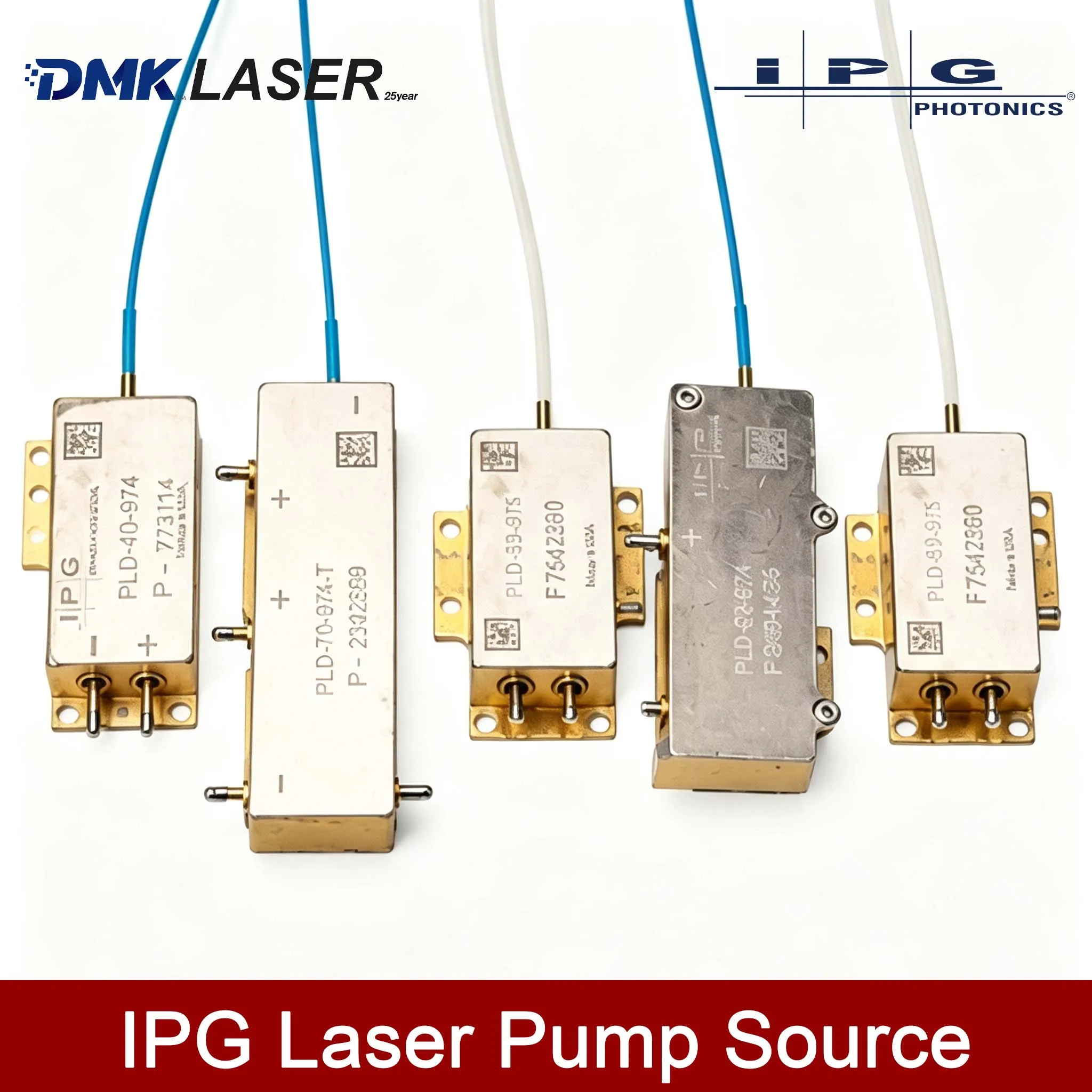 IPG Laser Diode Pump Source 40-212W Optical Module Semiconductor 975nm Full-power DIY Research Device For Metal/Wood Cutting
