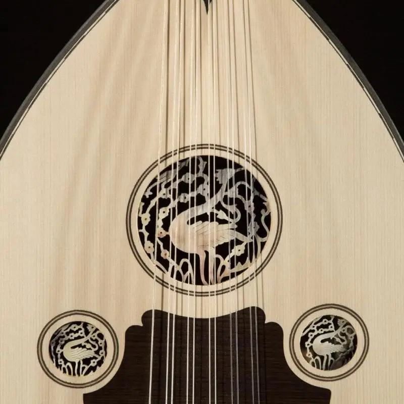 652F حزمة من 12 سلاسل العود سلاسل بديلة لف جزء من الملمس المعدني للعود #4