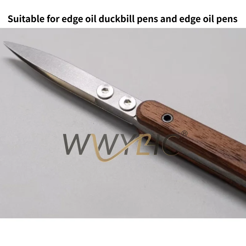 Edge Oil Duckbill Pen for Leather Craft Edge Dyeing