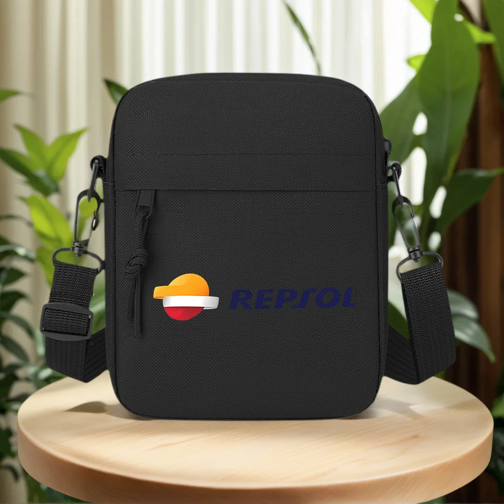 Sphere with dark blue Men Crossbody Bag Single Shoulder Women Cartoon Anime Film Printing Design Unisex