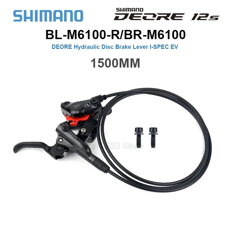 DEORE BL/BR M6100  SMN 2 piston M6120 4 piston Brake MTB Mountain Bikes Hydraulic Disc Brake MTB BR BL-M6100 DEORE Brake