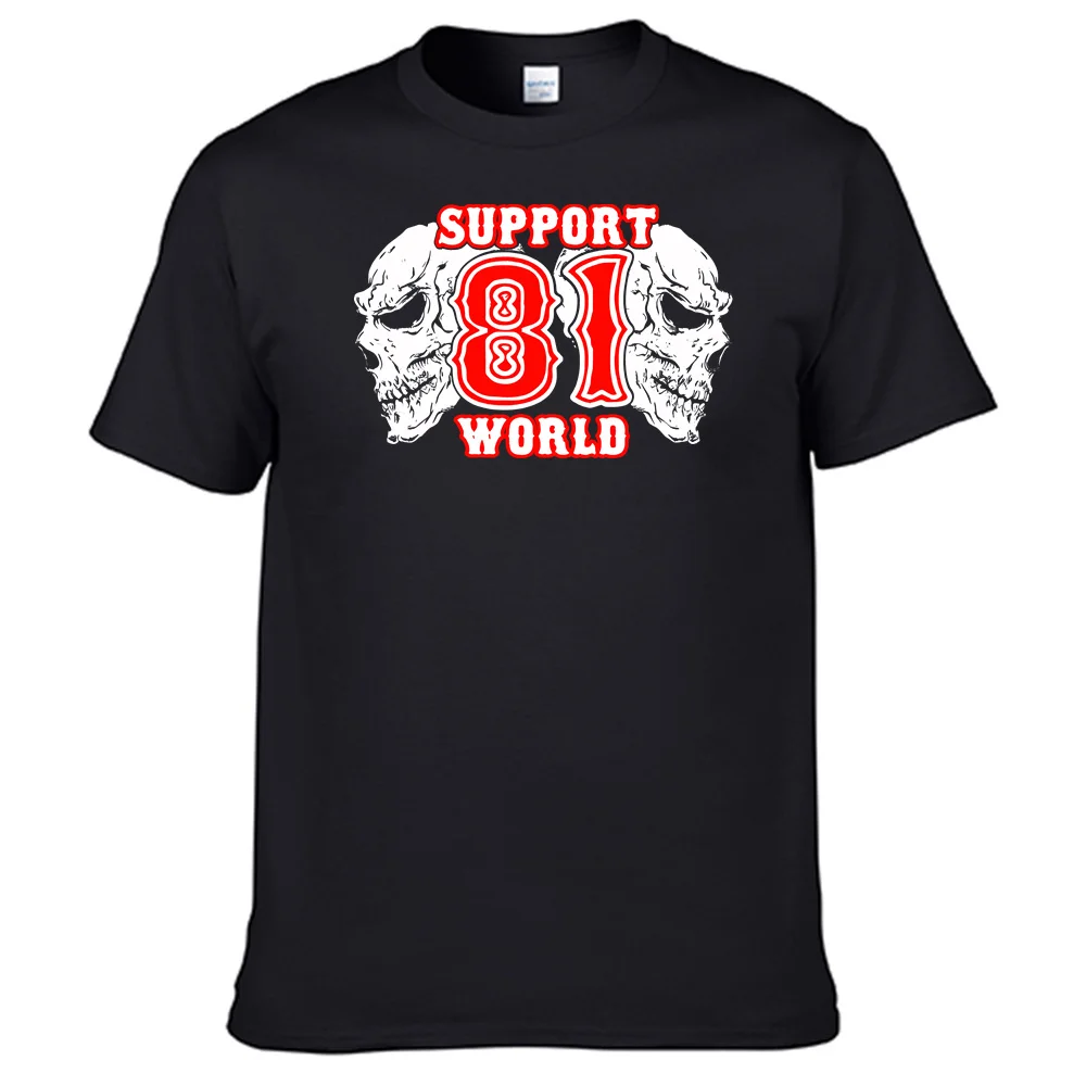 Support 81 Hells Angels Shirt 100% Cotton Shirt N01