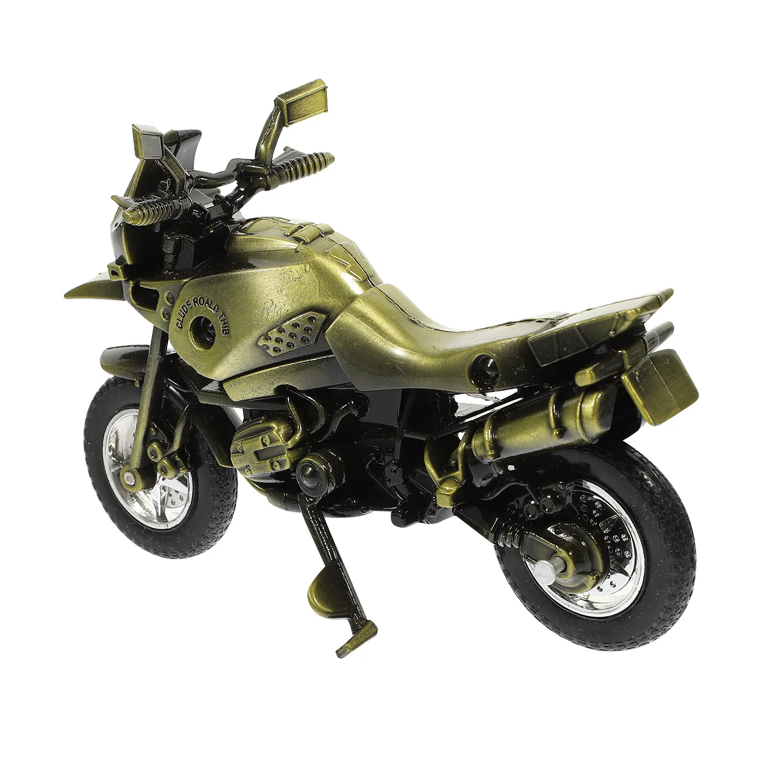 

Metal Motorcycle Vintage Alloy Decoration Retro Desktop Sculpture Home Bar Shop Ornament Unique Gift Motorcycle Sculpture