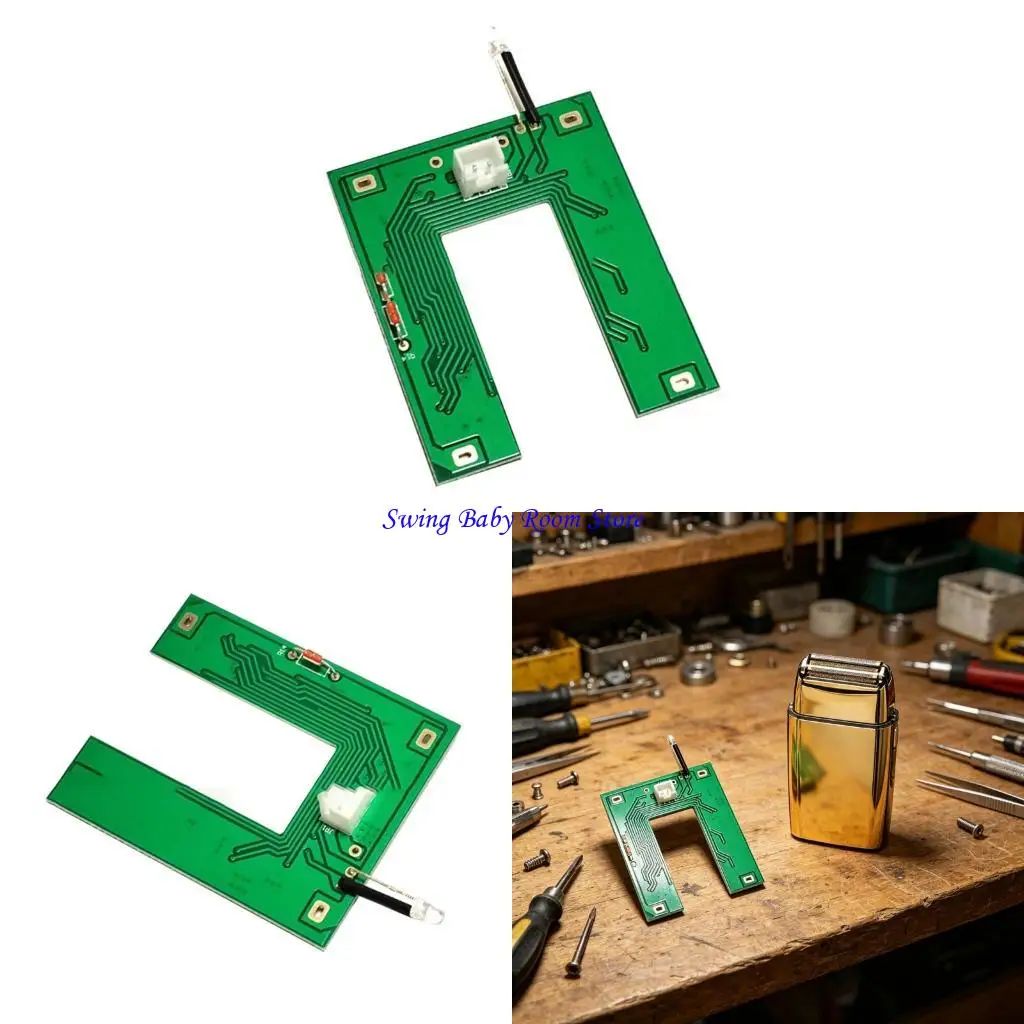 K1AD Professional Shaver Motherboard Circuit Board Battery Accessories Enduring