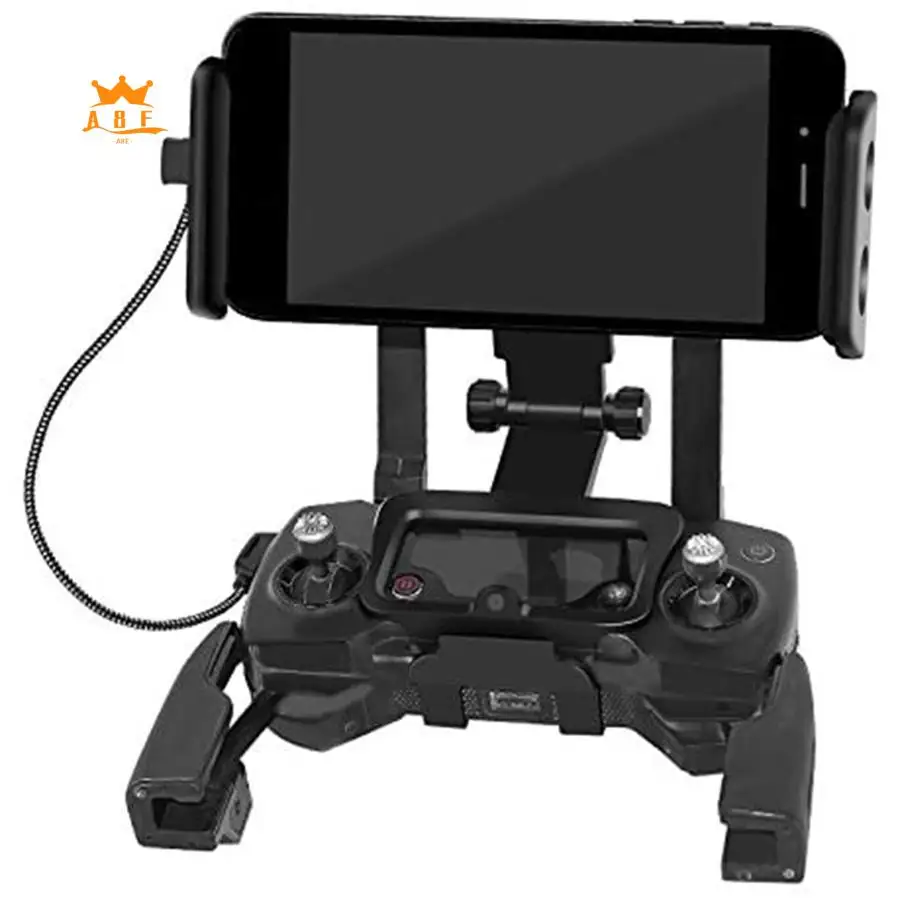 a08e-smart-phone-tablet-mount-holder-for-dji-mini-remote-control-front-view-phone-special-bracket-with-lanyard