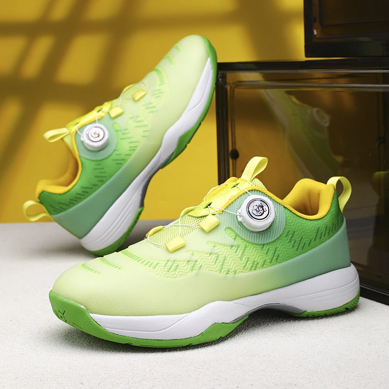 

Outdoor Tennis Shoes Men Women Breathable Badminton Training Shoes Lightweight Quick Lacing Sneakers Non-slip Ping-pong Shoes
