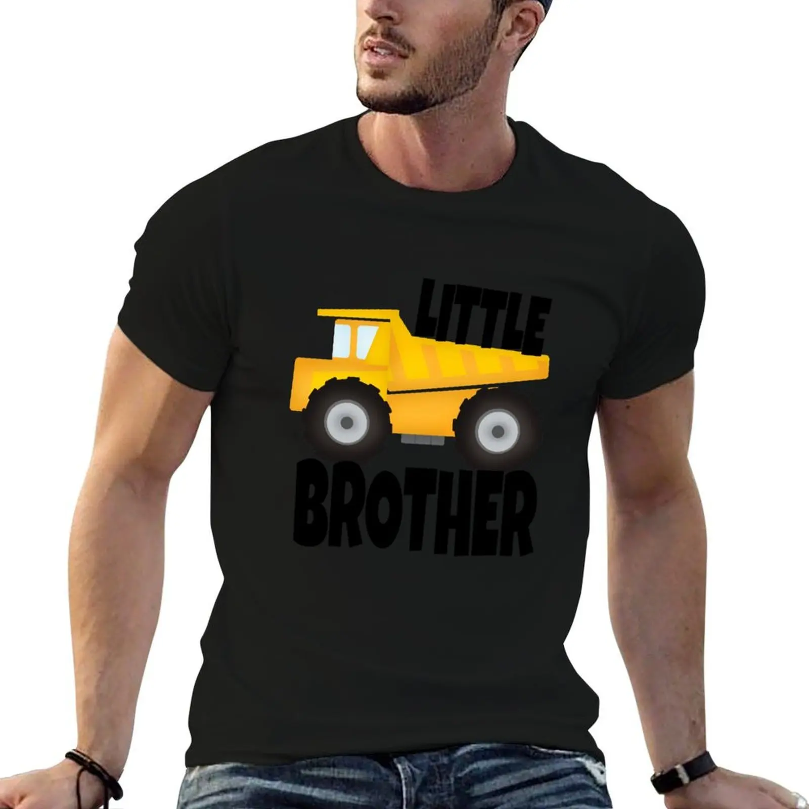 Little Brother - Big Brother - Sibling Shirts - Matching Brother T-Shirt graphics anime tshirt Short sleeve tee men