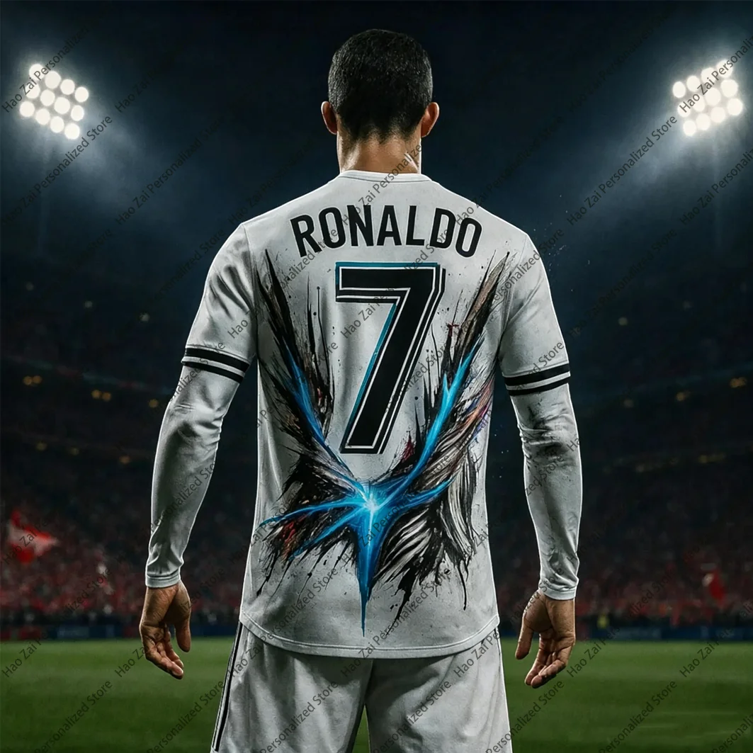 2026 Cristiano Ronaldo No. 7 Commemorative/Special Edition Jersey/T-Shirt—Men’s Women’s and Kids’ Sports and Casual Tops