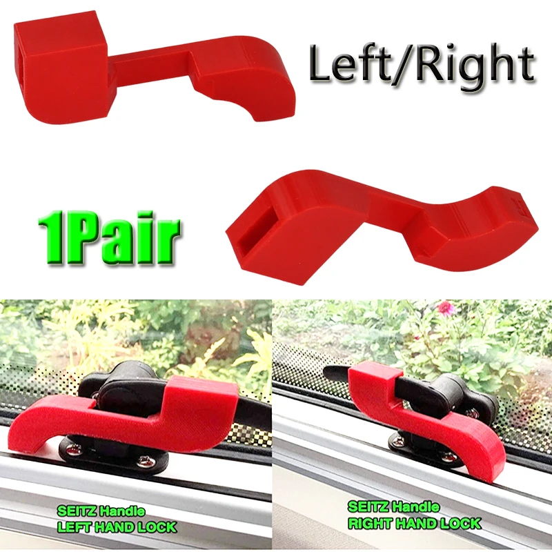 

1 Pair Caravan Window Security Locks L+R For SEITZ DOMETIC Child Safety Lock RV Camper Interior Window Latches Accessories