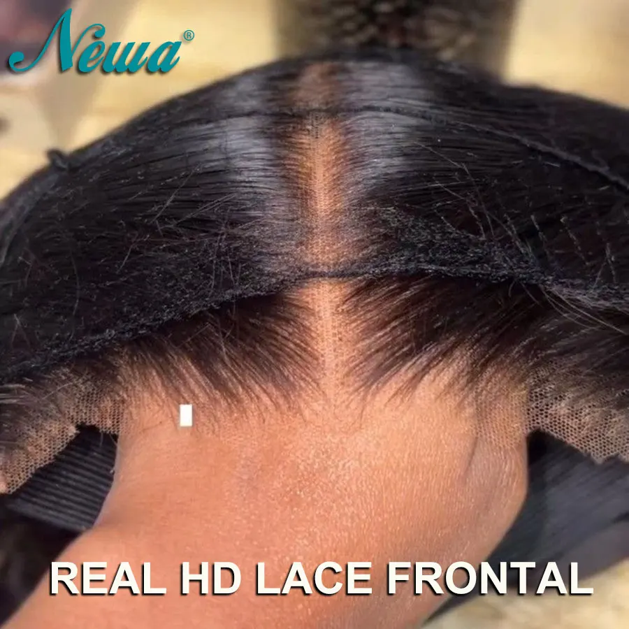 

Волосы Newa 13x6/13x4 Невидимые HD кружевные фронтальные прямые человеческие волосы, предварительно выщипанные 5x5/6x6 HD кружевные застежки, ультратонкие HD кружева